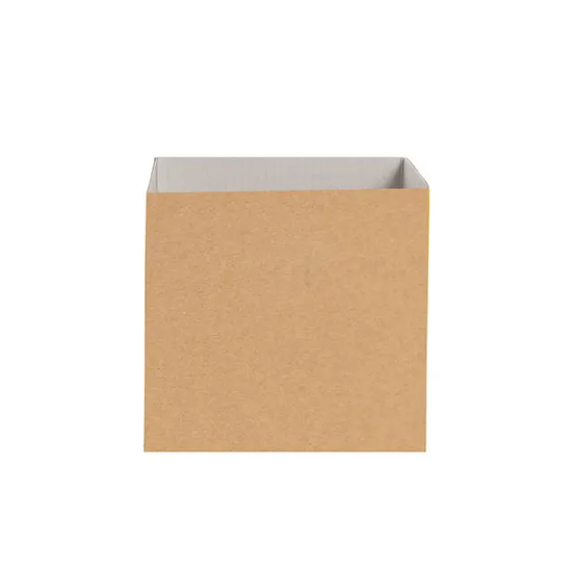 Mini Posy Box Gloss Autolock Base Pk25 Kraft (13x12cmH)