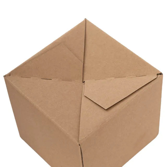 Mini Posy Box Gloss Autolock Base Pk25 Kraft (13x12cmH)