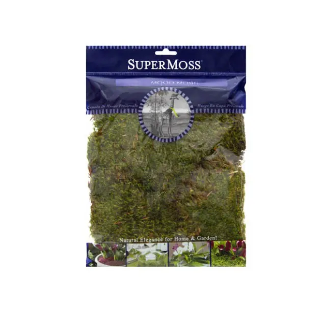 Mood Moss Preserved Grass Green (110gm Bag)