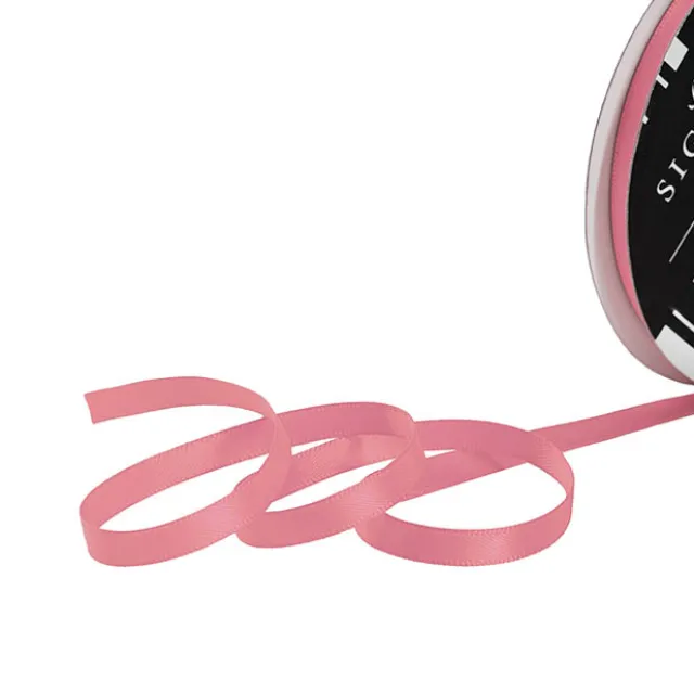 Ribbon Satin Deluxe Double Faced Dusty Pink (6mmx25m)