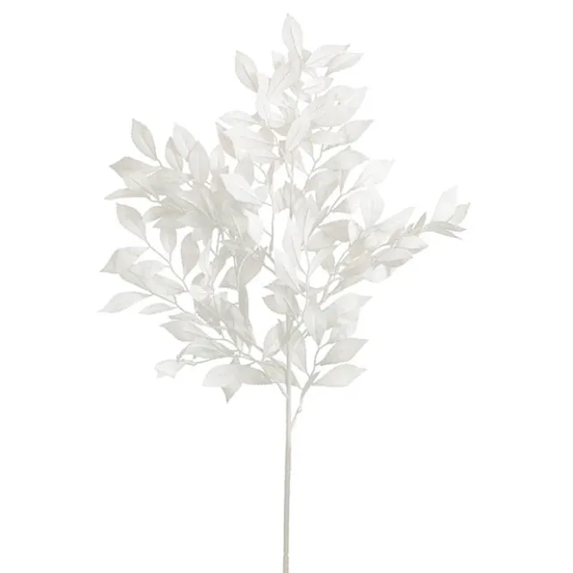 Camellia Leaf Spray White (78cmH)