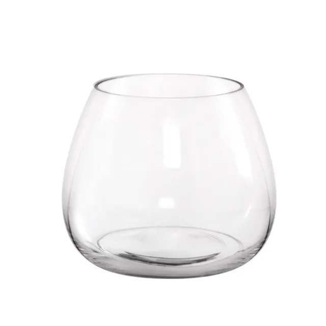 Glass Greta Bowl Clear (14.5TDx21.5Dx18cmH)