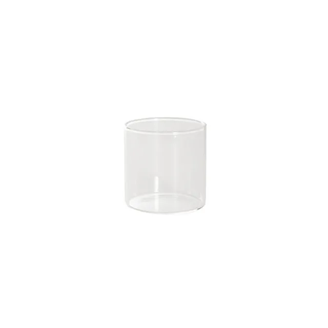 Glass Cylinder Event Candle Holder Clear (5cmDx5cmH)