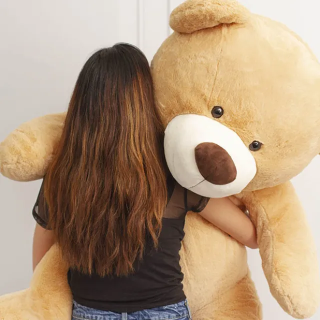 Nandi Large Teddy Bear Brown (90cm Sitting)