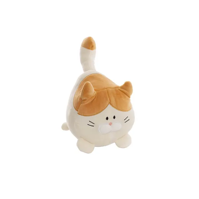 Cat Sherlock Plush Puff Soft Toy Caramel (16cmHT)
