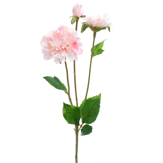 Barla Zinnia Spray Light Pink (67cmH)