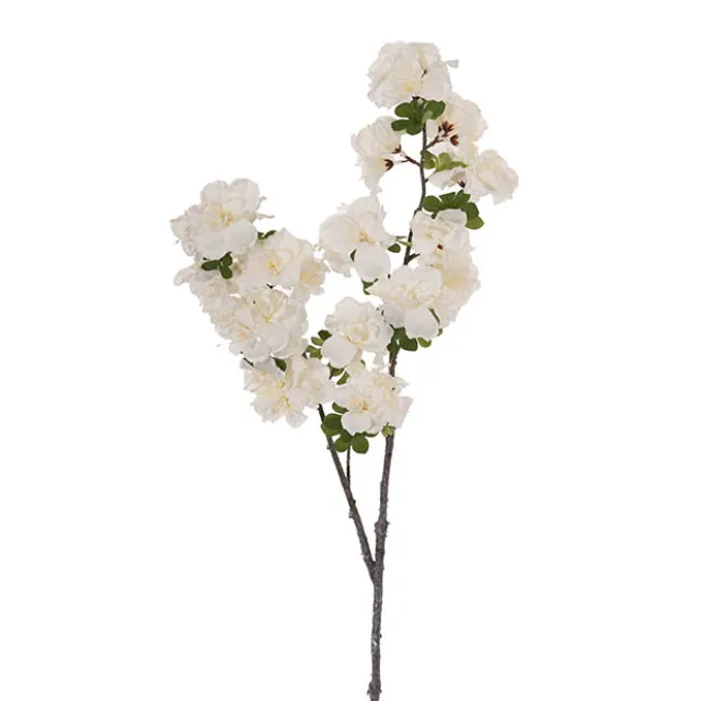 Large Cherry Blossom Spray Branch White (103cmH)
