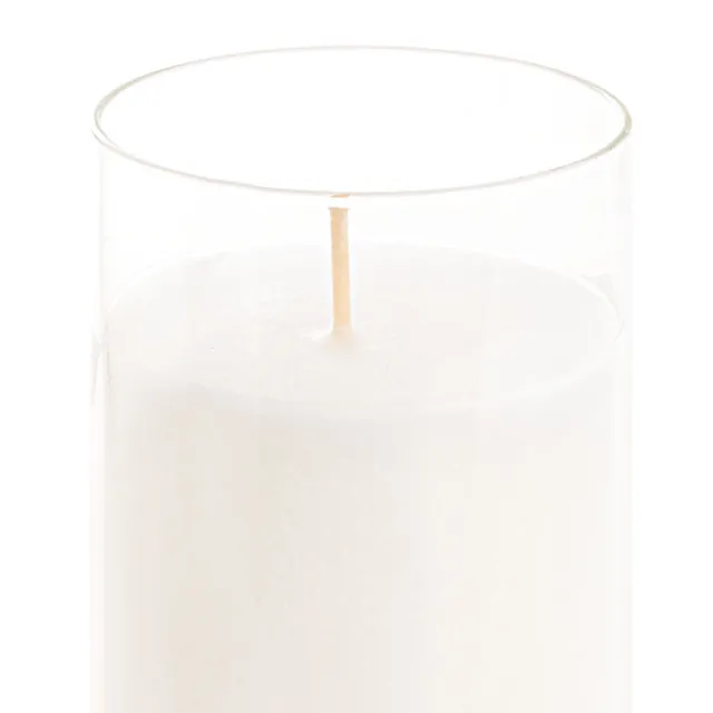 Event Centrepiece Pre-filled Glass Candle Jar (7x18cm)