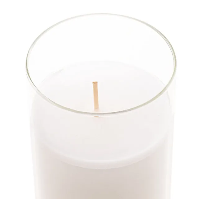 Event Centrepiece Pre-filled Glass Candle Jar (7x18cm)