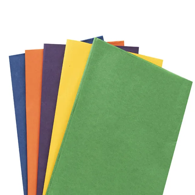 Tissue Paper Mixed Pack 100 17gsm Vivids (50x75cm)