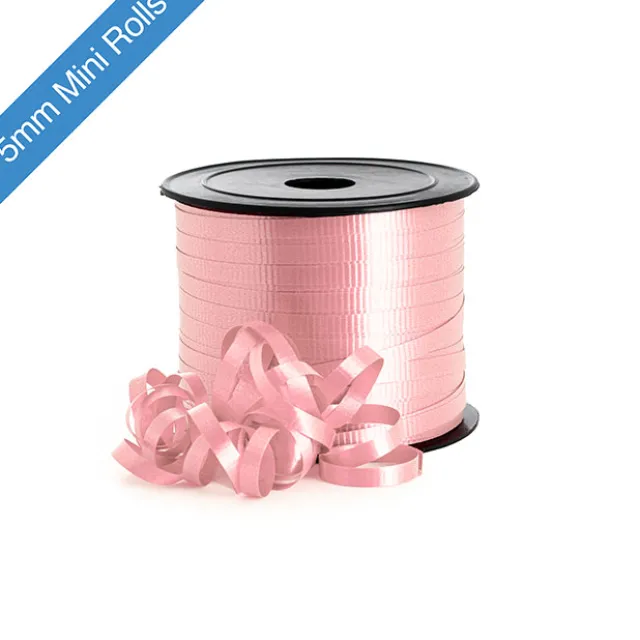 Ribbon Curling 5mm Mini Roll Light Pink (5mmx85m)