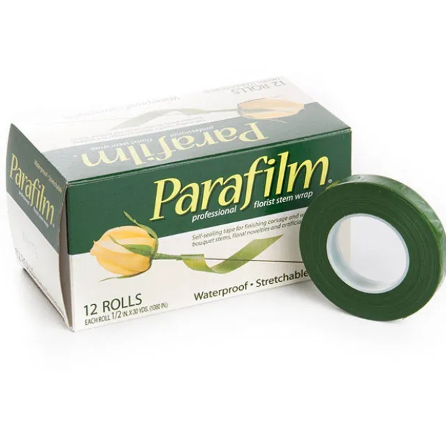 Parafilm Stem Tape Green Single Roll (12.5mm x 27m)