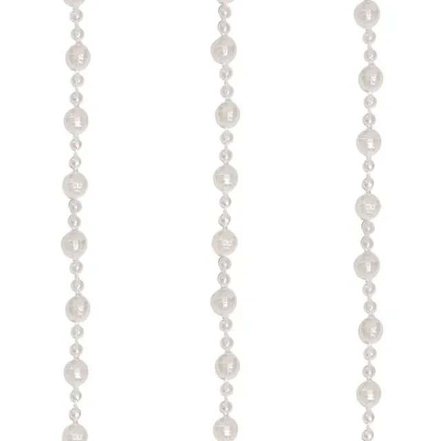 Pearl Beaded Garland White (0.8x270cmL)