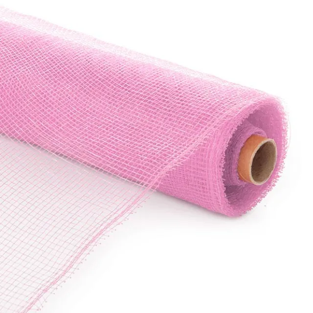 Plastic Mesh Roll Baby Pink (53cmx9m)