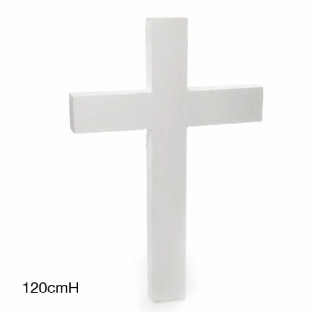 Polystyrene Cross (80x5x120cmH) 48" Styro