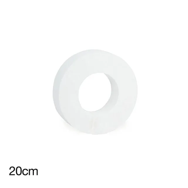 Polystyrene Wreath Round (20Dx5cm) 8" Styro