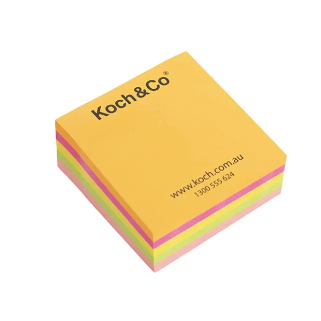 Post IT Sticker Note 300 sheets Multi (7.5x7.5cm) Koch & Co