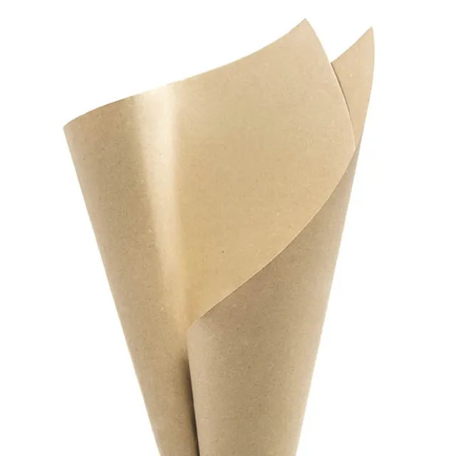 Premium Kraft Paper 80gsm Pack 100 Brown (54x76cm)