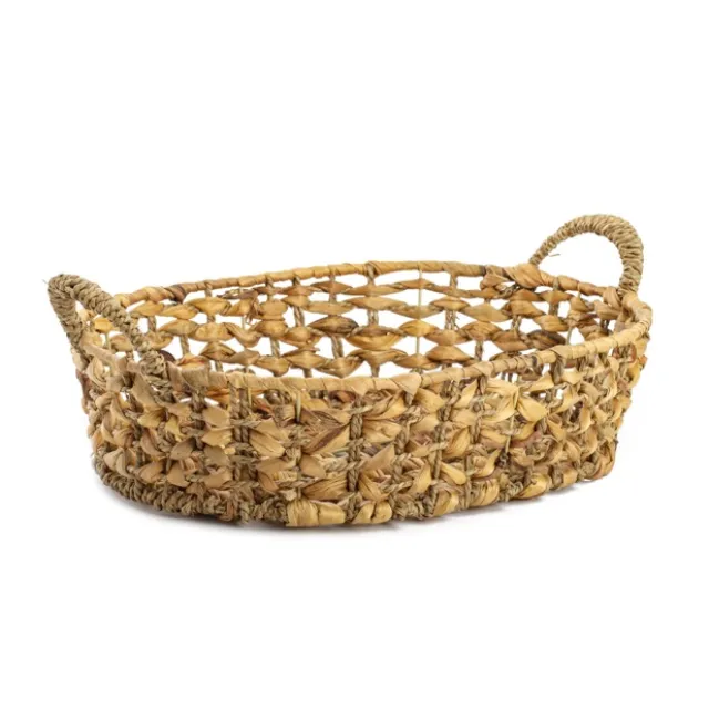 Premium Seagrass Tray Oval Large (40x32x10cmH)