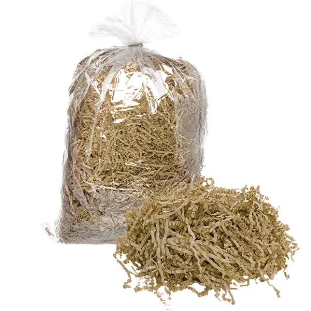 Premium Shredded Paper Filler Crinkle Cut BrownKraft 1kg Bag