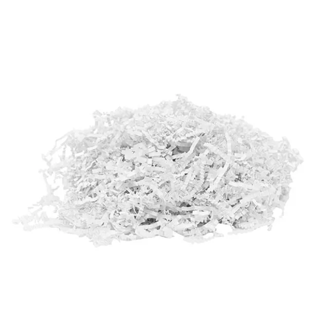 Premium Shredded Paper Filler Crinkle Cut White 150gram Bag