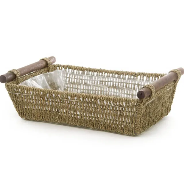 Seagrass Tray Rectangle Large Natural (44x34x13cmH)