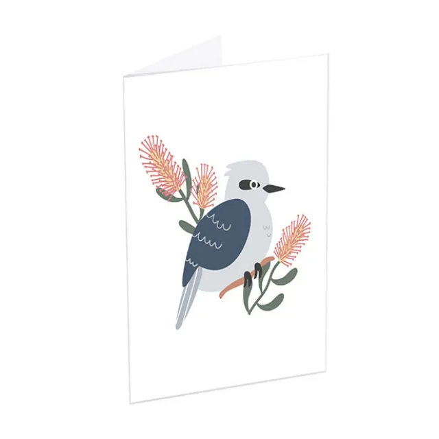 Classic Gift Card & Envelope Kookaburra Pk25 (6.5x10cmH)