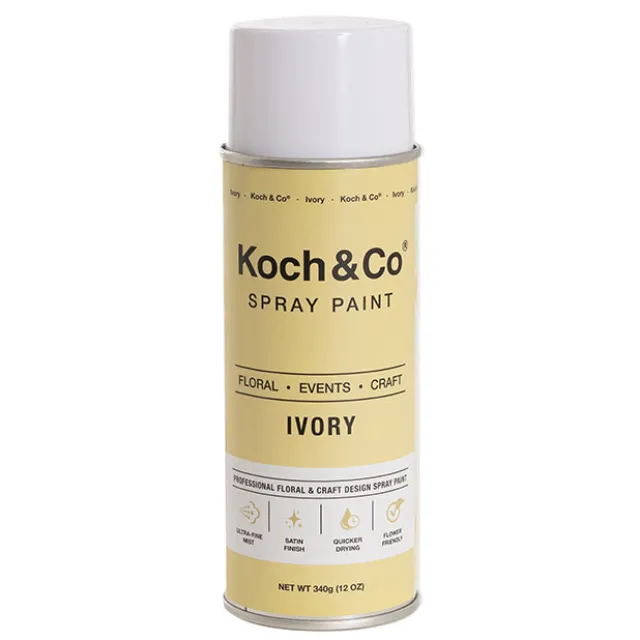 Floral Event Craft Spray Paint Ivory (340g)