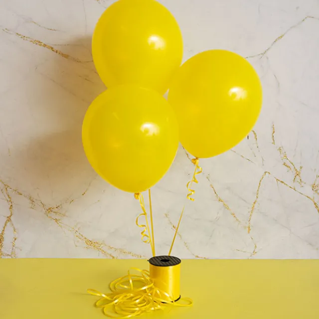 Ribbon Curling 5mm Yellow (5mmx450m)