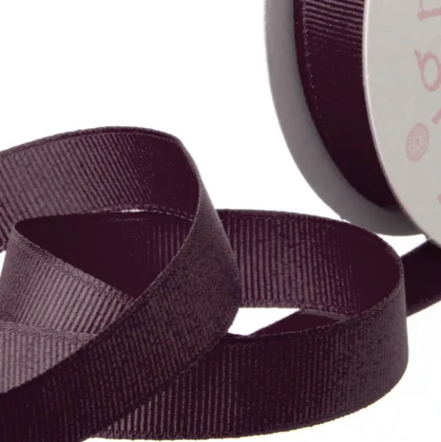 Ribbon Plain Grosgrain Burgundy (25mmx20m)