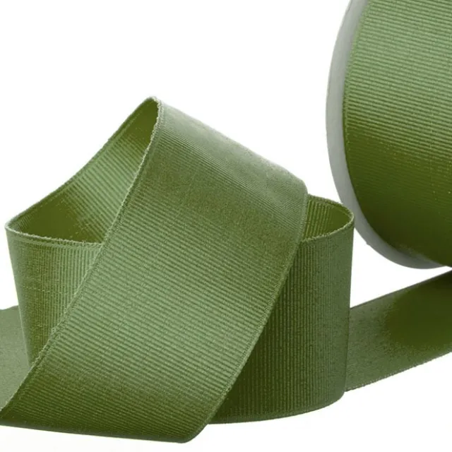 Ribbon Plain Grosgrain Olive (38mmx20m)