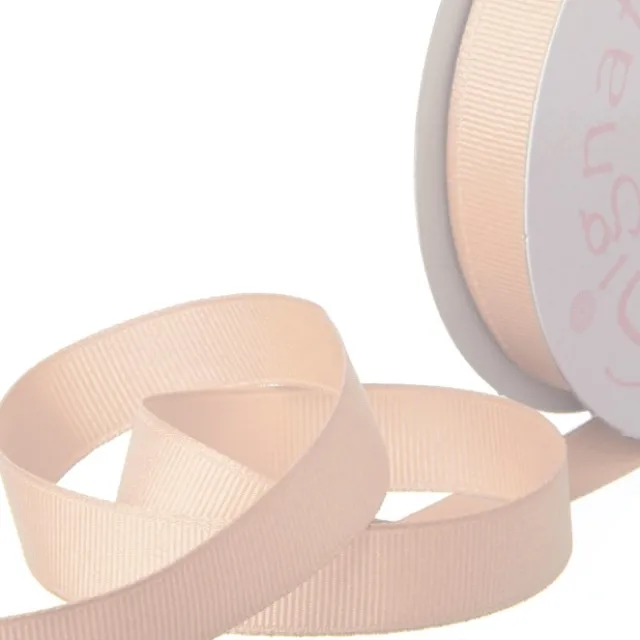 Ribbon Plain Grosgrain Nude (15mmx20m)