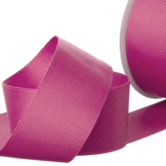 Ribbon Plain Grosgrain Hot Pink (38mmx20m)