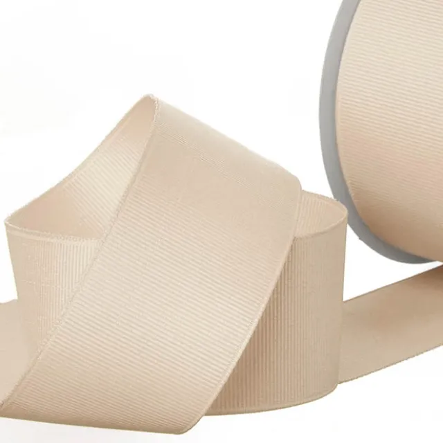 Ribbon Plain Grosgrain Champagne (38mmx20m)
