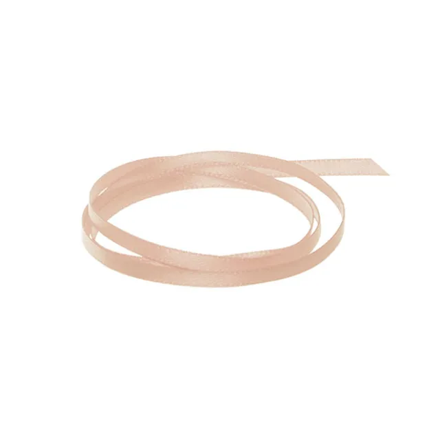Ribbon Satin Deluxe Double Faced Rose Gold (3mmx50m)