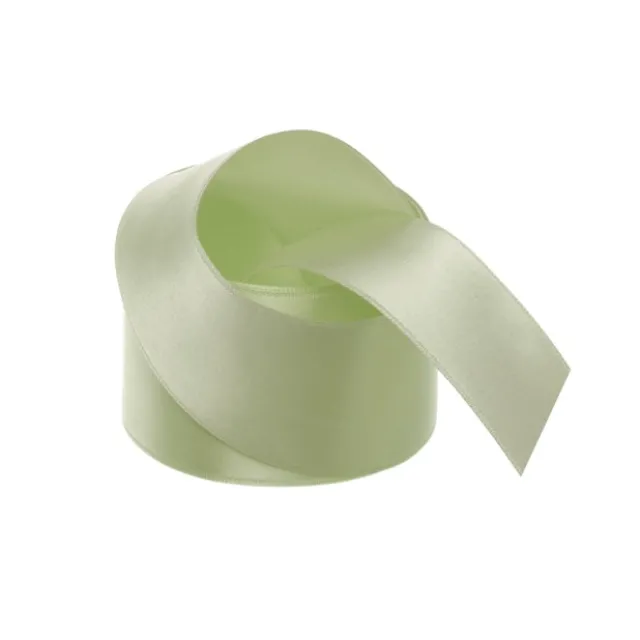 Ribbon Satin Deluxe Double Faced Sage (38mmx25m)