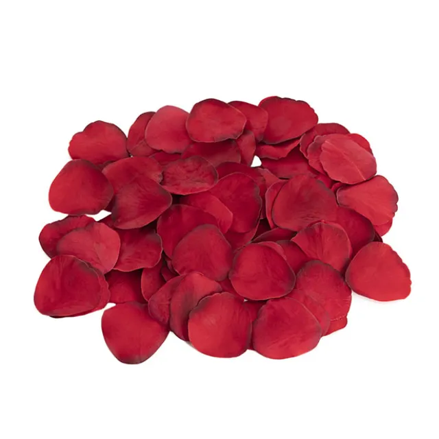 Rose Petals Scarlet Dark Red 5cmD (120PC Bag)