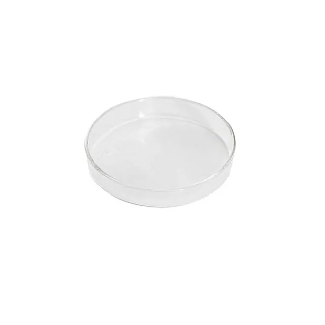 Round Glass Candle Plate Clear (9.5cmx1.75cmH)