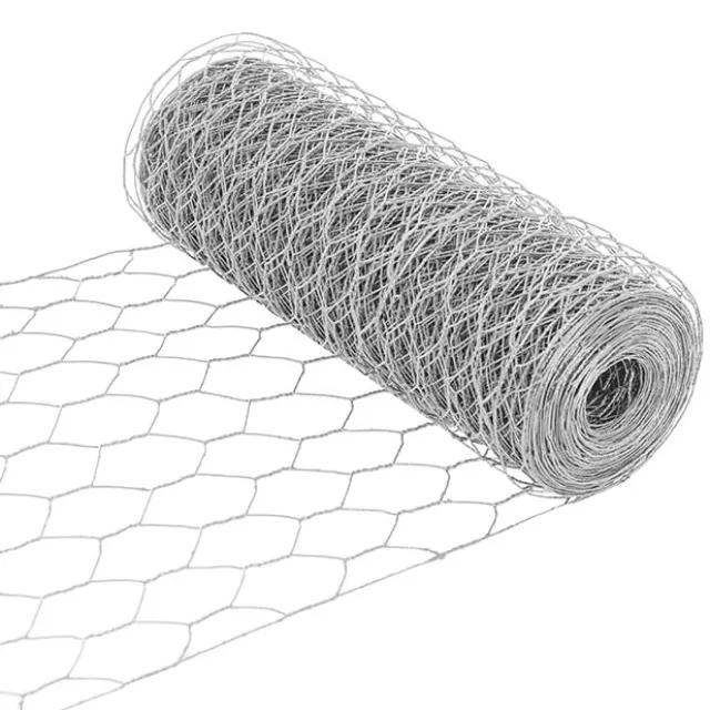 Chicken Wire Florist Rolls HexNet 24g (30cmx20m) Silver