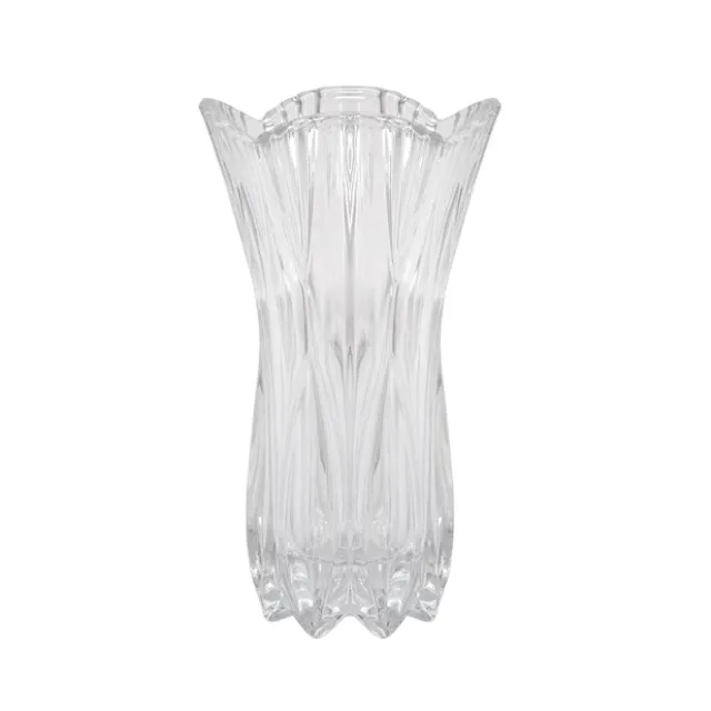 Crystal Glass Vase Clear (15x9x25cmH)