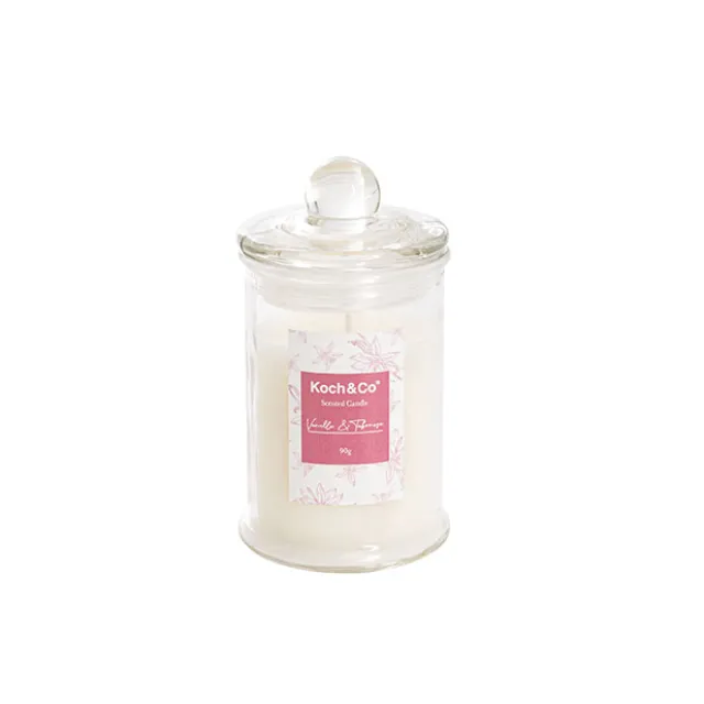 Scented Bonnie Jar Candle Vanilla & Tuberose 90g (6x11cmH)