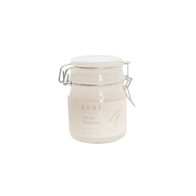 Scented Candle Honey Jar Vanilla Tuberose (6.5Dx9cmH) 120g