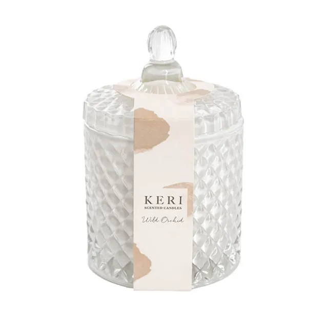 Scented Jar Candle Delight Wild Orchid 180g (8.5x13cmH)