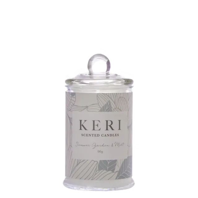 Scented Jar Candle Eden Summer Garden & Mint 90g (6x11cmH)