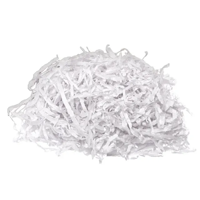 Shredded Paper Filler Food Grade 3mm White 1kg Box