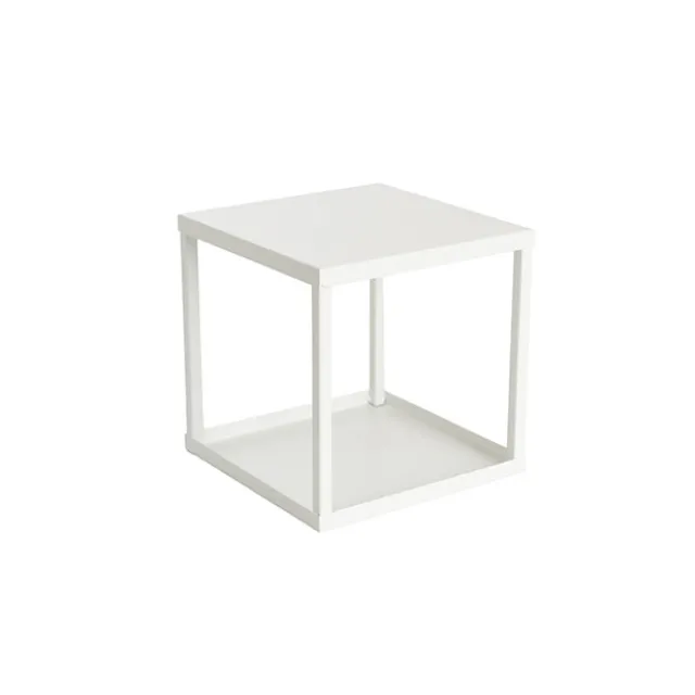 Square Cake Separator Stand White (15x15x15cmH)