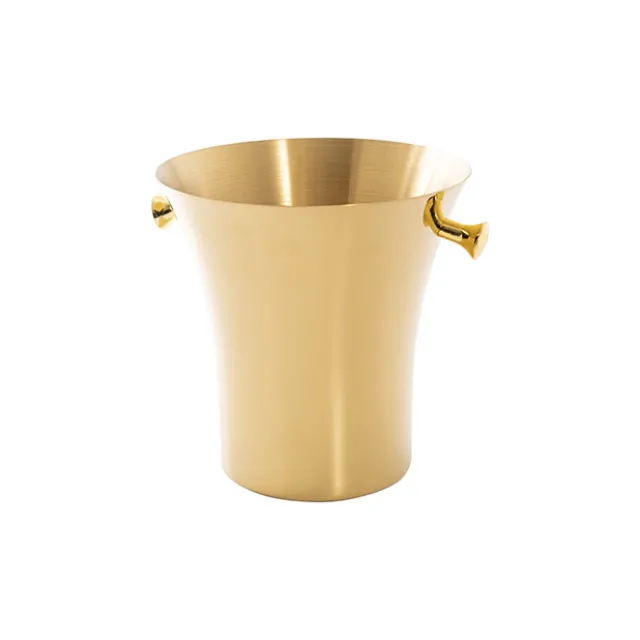 Stainless Steel Champagne Cooler 5L Gold (23cmDx23cmH)