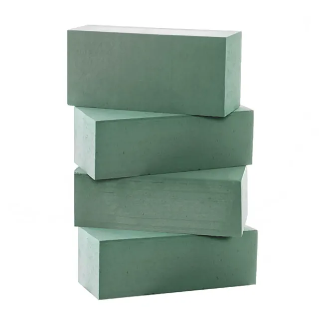 Strass IDEAL Pack 4 Wet Floral Foam Brick (23x11x8cm)