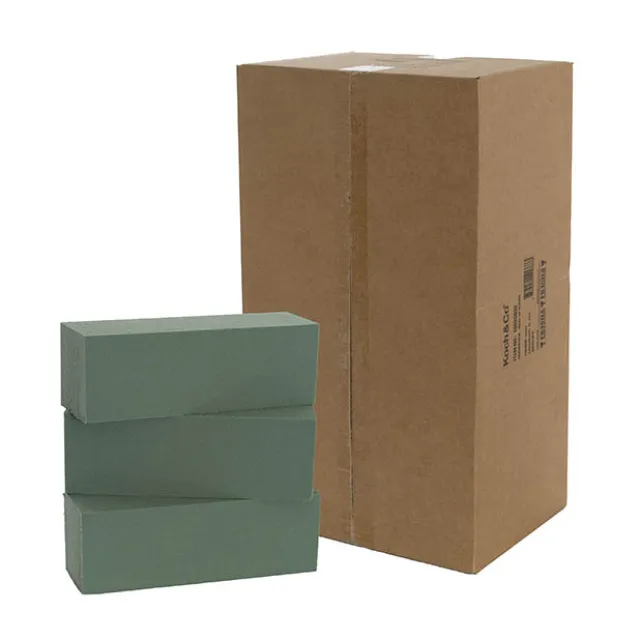 Strass IDEAL Wet Floral Foam 32 Slim Bricks (23x7x8 cm)