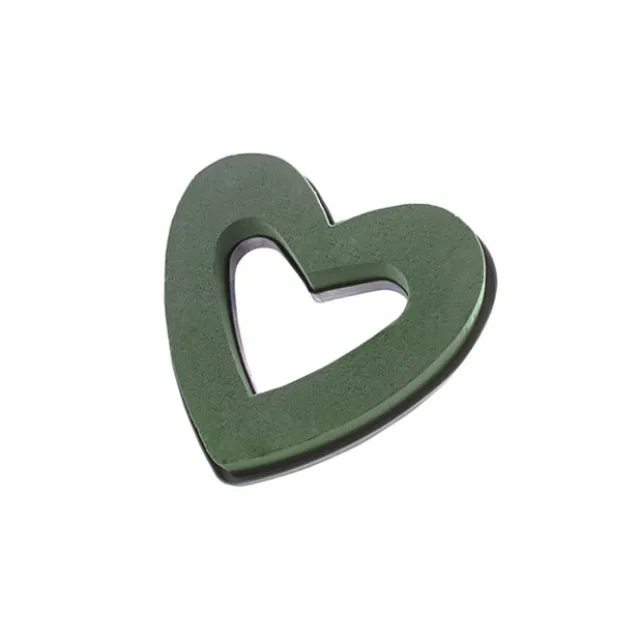 Strass Open Heart Large Plastic Base (24cm)